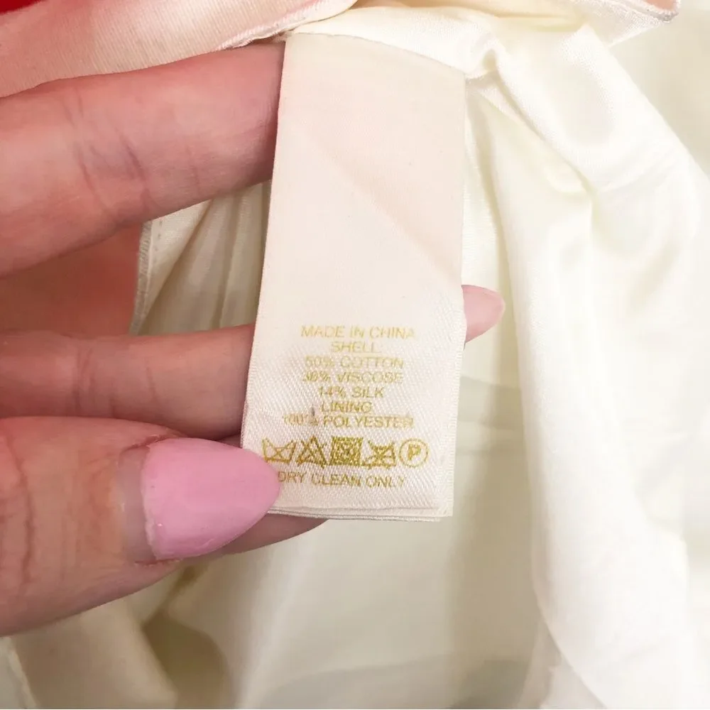 KATE SPADE NEW YORK | Gayle Fit & Flare Colorblock Stripe Dress Women’s Size 6